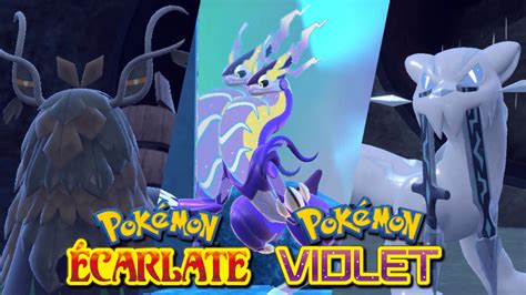 pokemon ecarlate legendaire|Pokemon Ecarlate et VIolet : Focus sur les。